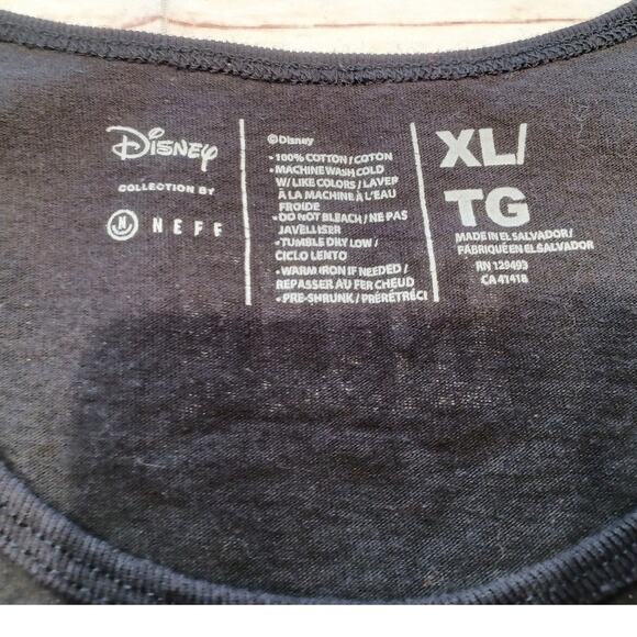 Neff Disney Collab Mickey Mouse Tropical Print Tank Top XL - Picture 5 of 6
